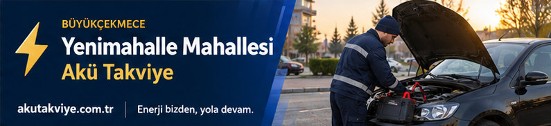 Büyükçekmece Yenimahalle Mahallesi Akü Takviye Büyükçekmece Yenimahalle Mahallesi için araç başında uygun cihazla akü takviye desteği