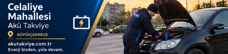 Büyükçekmece Celaliye Mahallesi için araç başında uygun cihazla akü takviye desteği