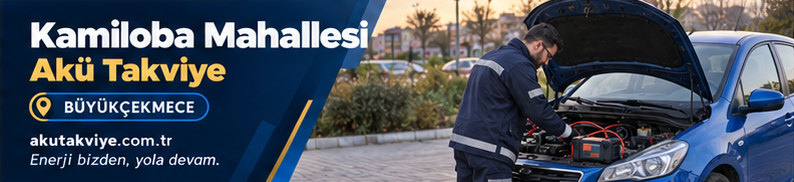 Büyükçekmece Kamiloba Mahallesi için araç başında uygun cihazla akü takviye desteği