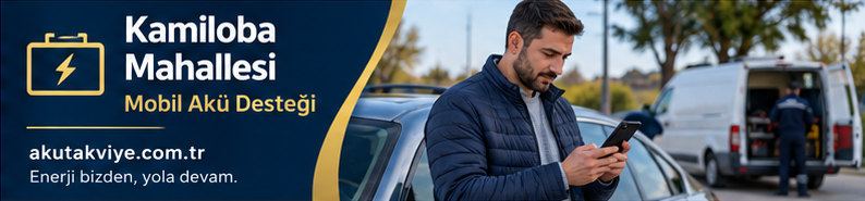 Büyükçekmece Kamiloba Mahallesi için mobil akü destek süreci ve konum paylaşımı