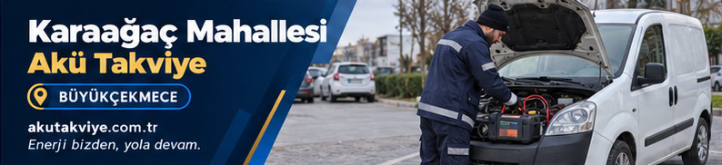 Büyükçekmece Karaağaç Mahallesi için araç başında uygun cihazla akü takviye desteği