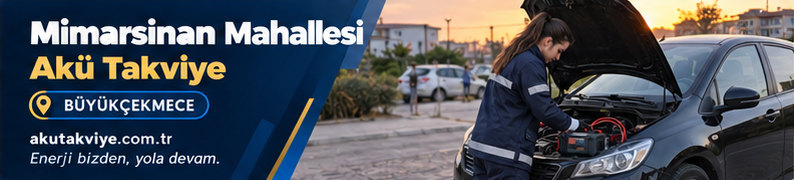 Büyükçekmece Mimarsinan Mahallesi için araç başında uygun cihazla akü takviye desteği
