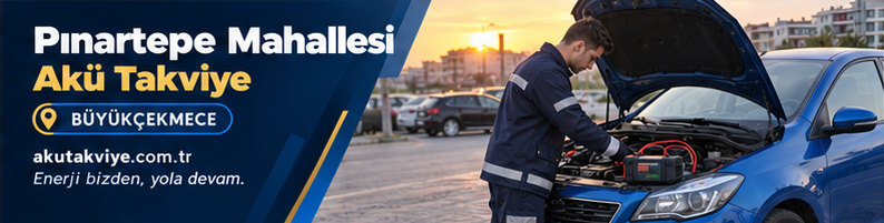 Büyükçekmece Pınartepe Mahallesi için araç başında uygun cihazla akü takviye desteği