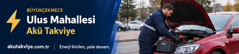 Büyükçekmece Ulus Mahallesi için araç başında uygun cihazla akü takviye desteği