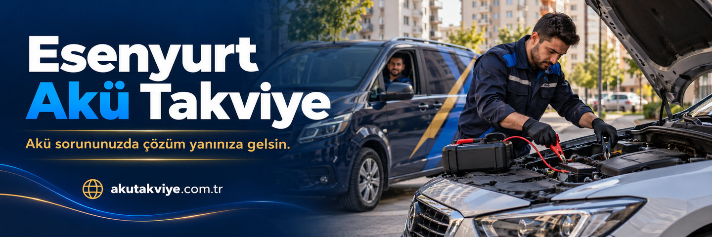 Esenyurt’ta yerinde mobil destek — Esenyurt Akü Takviye. akutakviye.com.tr