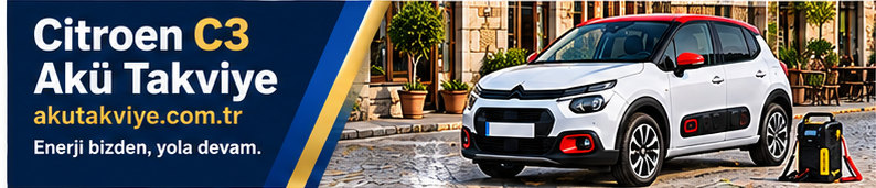 Citroen C3 aracı için yerinde akü takviye desteği