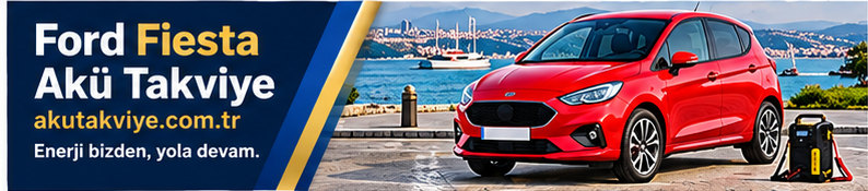 Ford Fiesta aracı için yerinde akü takviye desteği