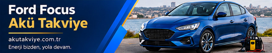 Ford Focus aracı için yerinde akü takviye desteği