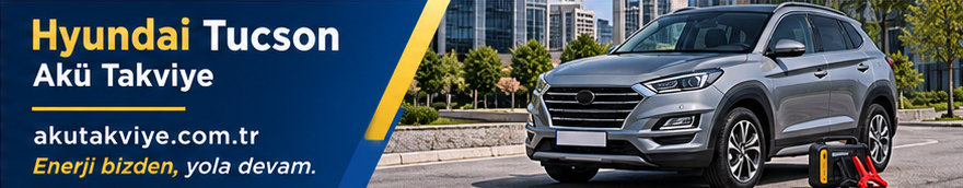 Hyundai Tucson aracı için yerinde akü takviye desteği