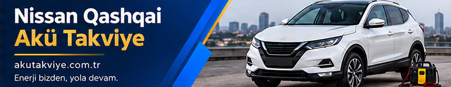 Nissan Qashqai aracı için yerinde akü takviye desteği