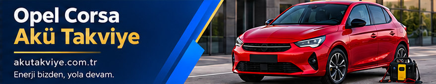 Opel Corsa aracı için yerinde akü takviye desteği