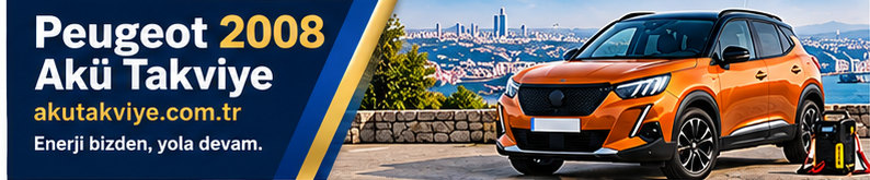 Peugeot 2008 aracı için yerinde akü takviye desteği