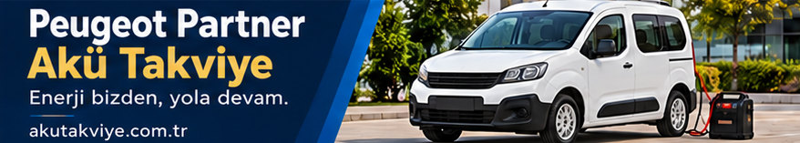 Peugeot Partner aracı için yerinde akü takviye desteği