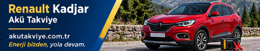 Renault Kadjar aracı için yerinde akü takviye desteği