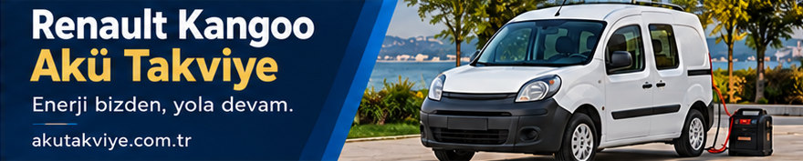 Renault Kangoo aracı için yerinde akü takviye desteği