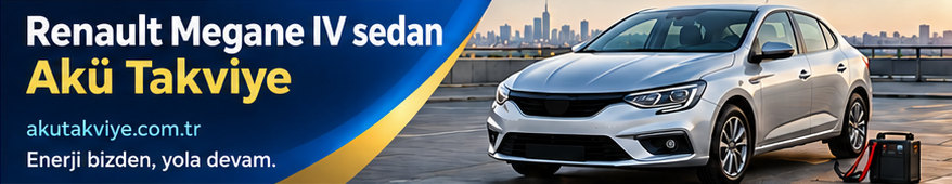 Renault Megane aracı için yerinde akü takviye desteği