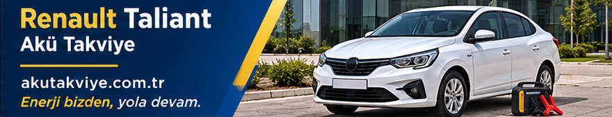 Renault Taliant aracı için yerinde akü takviye desteği