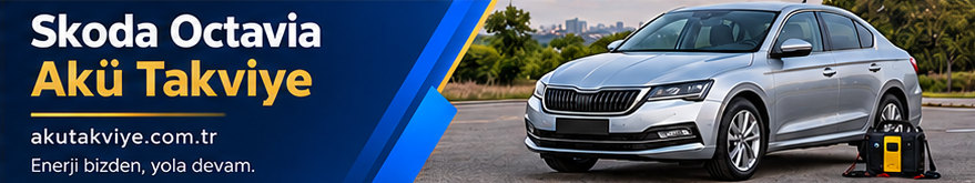 Skoda Octavia aracı için yerinde akü takviye desteği