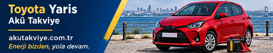 Toyota Yaris aracı için yerinde akü takviye desteği
