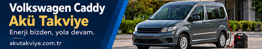 Volkswagen Caddy aracı için yerinde akü takviye desteği