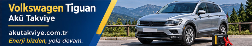 Volkswagen Tiguan aracı için yerinde akü takviye desteği